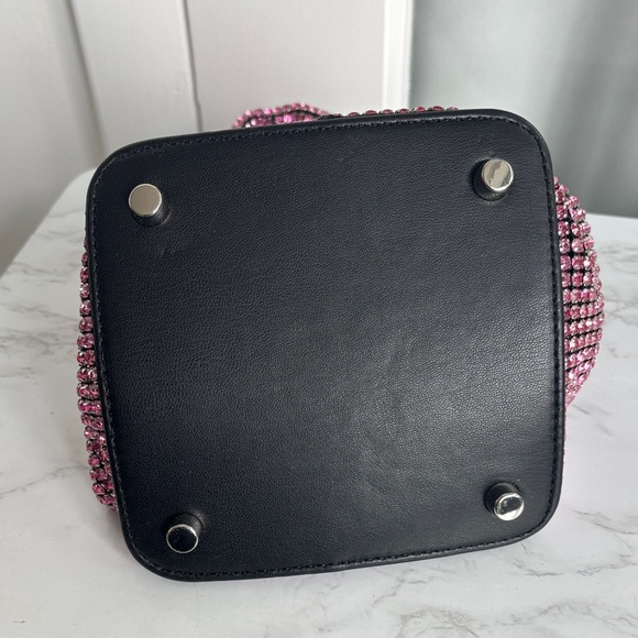 Pink Rhinestone Women's Bag - Picture 3 of 11